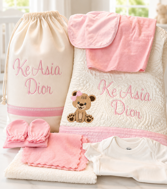 Royal teddy bear bundle for girls